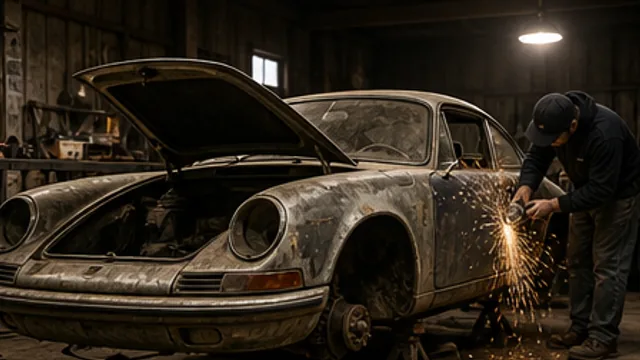 Rebuilding a Barn-Find 911 in 14 Days